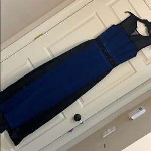 COPY - Elegant St. John evening gown. One-of-a-kind, silk